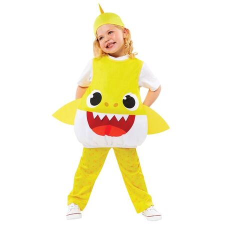 Αποκριάτικη Στολή Baby Shark Yellow Baby μεγ.02