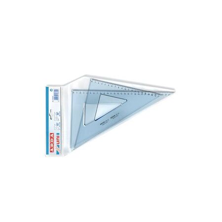 Arda Σετ Τρίγωνα Με Πατούρα 30cm 45° 60° 703/30