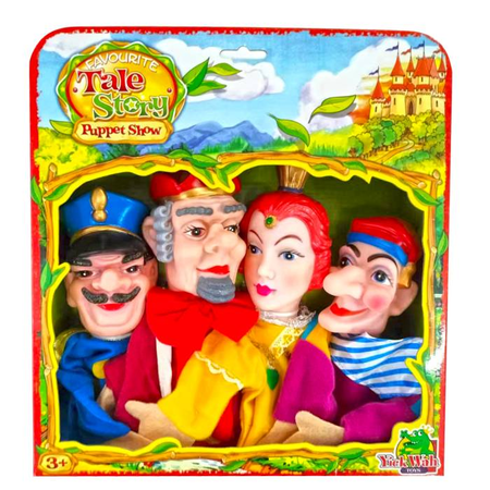 Argy Toys Μαριονέτες Puppet Show Set Βασιλιάς Βασίλισσα 7162