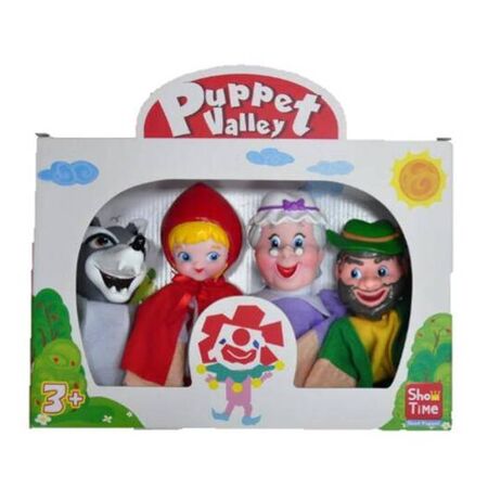 Argy Toys Μαριονέτες Puppet Valley Set Κοκκινοσκουφίτσα 7291M