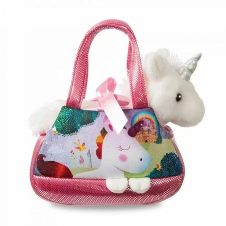 Aurora Λούτρινο Τσαντάκι Μονόκερος Fancy Pal ST Melody Unicorn 20cm
