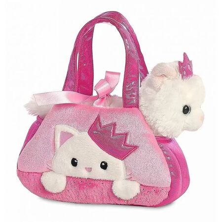 Aurora Λούτρινο Τσαντάκι Peek-A-Boo Γατούλα Fancy Pal Kitty 20cm