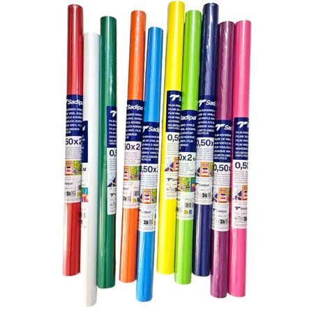 ΑΥΤΟΚΟΛΛΗΤΟ ΡΟΛΟ ΠΛΑΣΤΙΚΟ 0.50x2m 70micron VINYL σε ΧΡΩΜΑΤΑ