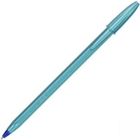 BIC Στυλό Διαρκείας Cristal Medium Grace Blu Μπλε 1.0mm