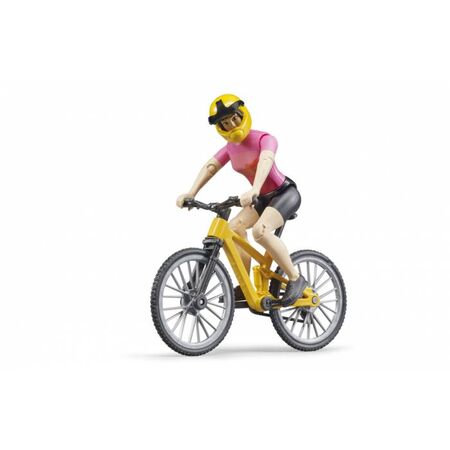 Bruder Ποδήλατο Mountain Bike Με Γυναίκα Ποδηλάτη