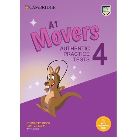 CAMBRIDGE YOUNG LEARNERS ENGLISH TESTS MOVERS 4 SELF STUDY PACK (+ DOWNLOADABLE AUDIO)