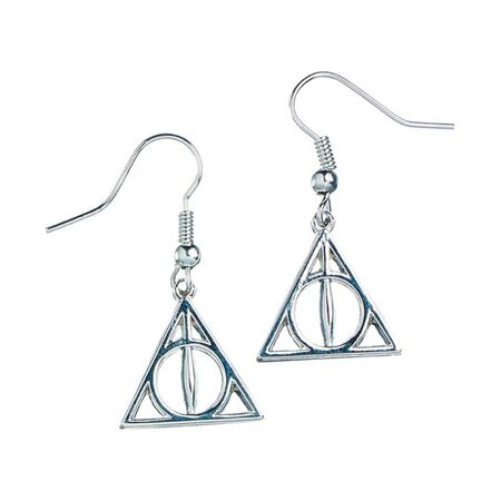 Carat Shop Harry Potter Deathly Hallows Drop Earrings WE0054