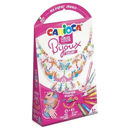 Carioca Create And Color Σετ Ζωγραφικής Και Χειροτεχνίας Bijoux Collier