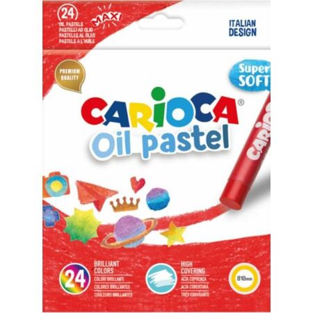 Carioca Λαδοπαστέλ Super Soft Oil Pastels 24 Τεμ.