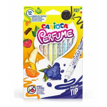 Carioca Μαρκαδόροι Ζωγραφικής Perfume Medium 12 Τεμ.