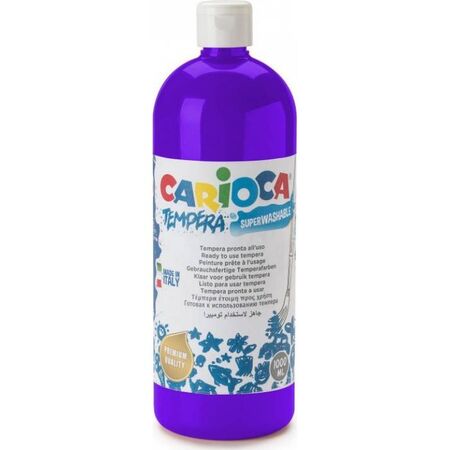 Carioca Τέμπερα Δοχείο Violet 1000 ml