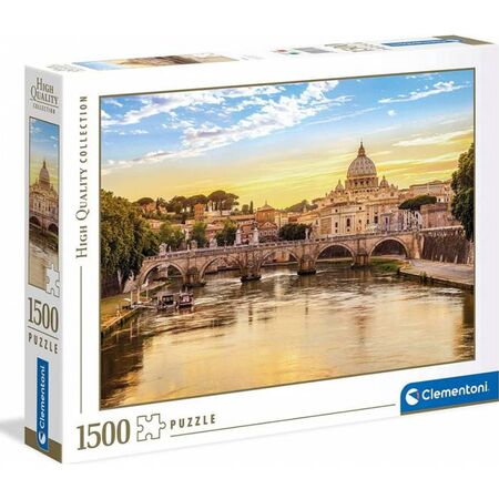 Clementoni Παζλ 1500 Τεμ. High Quality Collection Rome