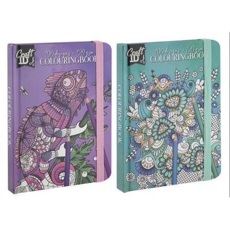 COLOURING BOOK 12X16X1,3,CM 50ΦΥΛΛΑ 2 ΣΧΕΔΙΑ