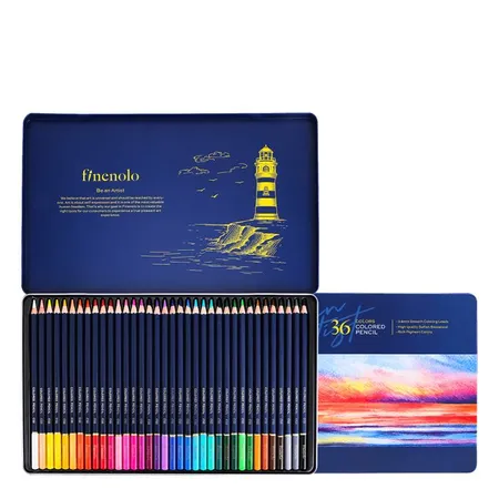 Deli Κασετίνα Ξυλομπογιές Finenolo 36 Τεμ.