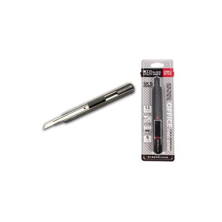 Deli Κοπίδι Σπαστό Μεταλλικό Μικρό 8cm 2036 Για 9mm Λεπίδες