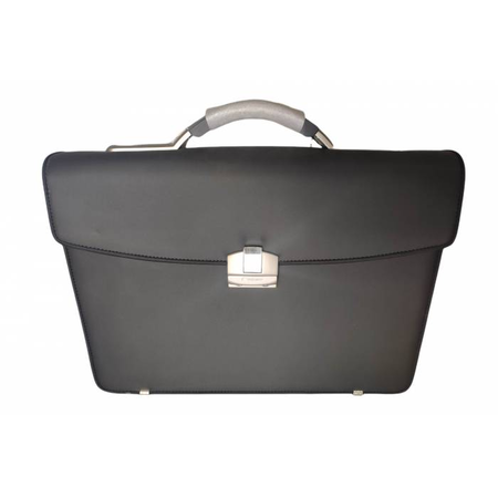 Deslsey Χαρτοφύλακας 2 Θέσεων Μαύρος Δερματίνη 33014