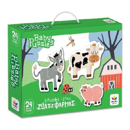 Δεσύλλας Παζλ Baby Puzzles Ζώα Της Φάρμας 101505