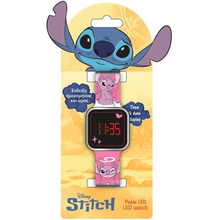 Diakakis Ρολόι LED Disney Stitch Angel