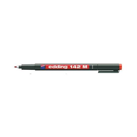 Edding 142 M Μαρκαδόρος Διαφανειών Κόκκινο 1mm