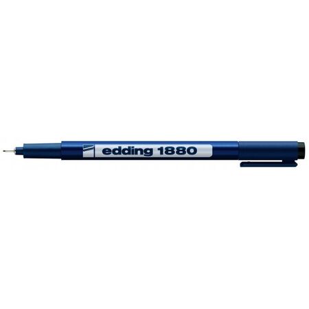 Edding 1880 Drawliner Μαρκαδόρος Σχεδίου 0.1mm Μπλε