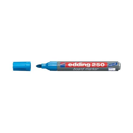 Edding 250 Μαρκαδόρος Λευκού Πίνακα Γαλάζιο