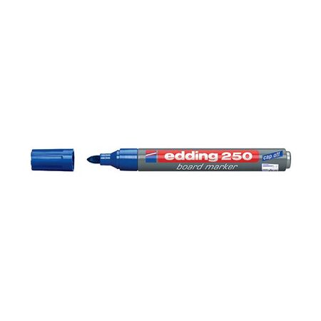 Edding 250 Μαρκαδόρος Λευκού Πίνακα Μπλε