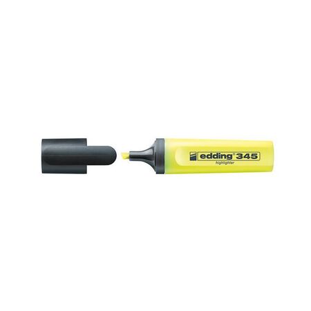 Edding 345 Μαρκαδόρος Υπογράμμισης Κίτρινος