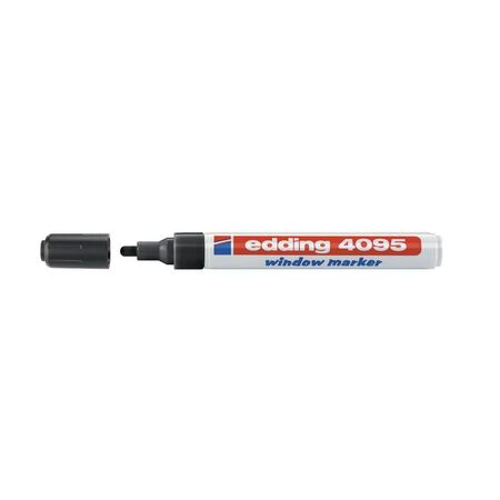 Edding 4095 Μαρκαδόρος Κιμωλίας Μαύρο