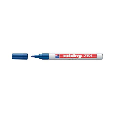 Edding 751 Μαρκαδόρος Λαδιού Paint Μπλε