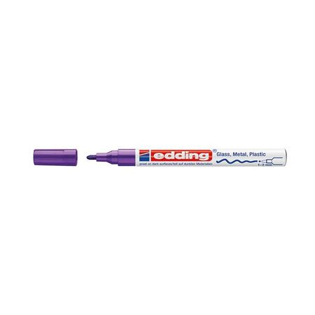 Edding 751 Μαρκαδόρος Λαδιού Paint Βιολέ