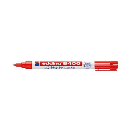 Edding 8400 Μαρκαδόρος Για CD/DVD Κόκκινο