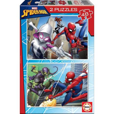 Educa Παζλ 2x48 τεμ. Marvel Spider-Man