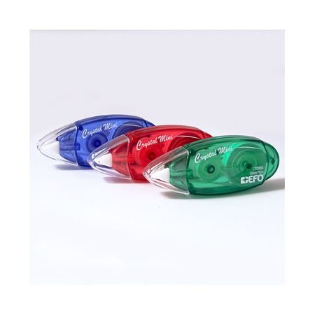 EFO Διορθωτική Ταινία Crystal Mini 5mmx6m (Διάφορα Χρώματα)