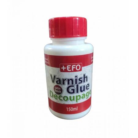 EFO Κόλλα Varnish Decoupage 150ml Satin Finish