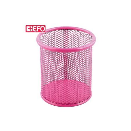 EFO Μεταλλική Συρμάτινη Μολυβοθήκη Ροζ