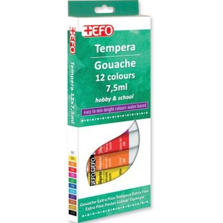 EFO Σετ Τέμπερες 7,5ml 12 Τεμ.