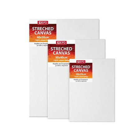 EFO Τελάρο Σφηνωτό Καμβάς 70x100cm 380gr