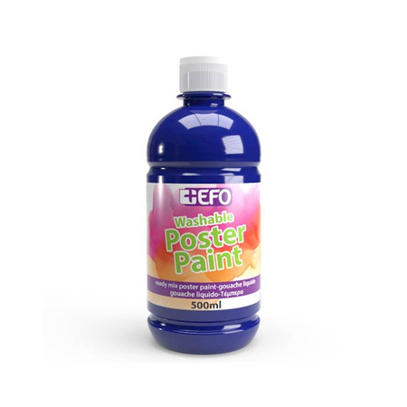 EFO Τέμπερα Δοχείο Μπλε 500ml