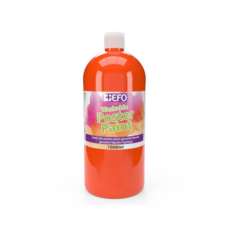 EFO Τέμπερα Δοχείο Πορτοκαλί 1000ml
