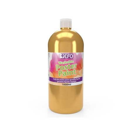 EFO Τέμπερα Δοχείο Χρυσό 1000ml