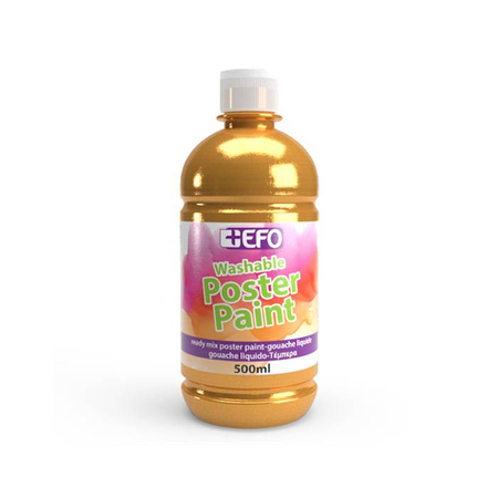 EFO Τέμπερα Δοχείο Χρυσό 500ml