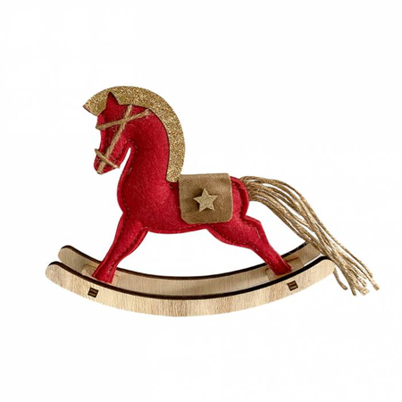 EFO Ξύλινο Αλογάκι 18x15.5x3cm