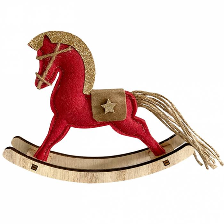 EFO Ξύλινο Αλογάκι 23x20x3.5cm