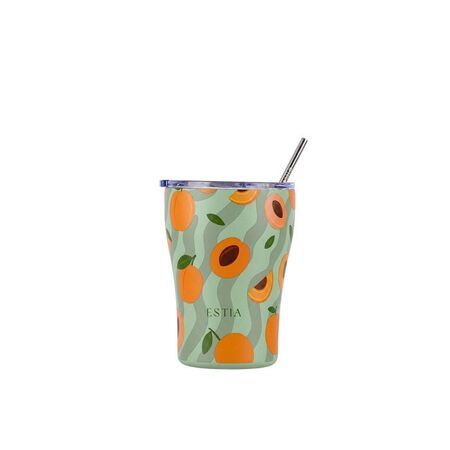 Estia Save The Aegean Θερμός Coffee Mug Peach Garden 350ml