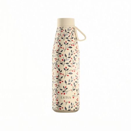 Estia Save The Aegean Θερμός Flow Bloom Beige 500ml