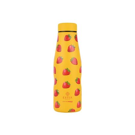 Estia Save The Aegean Θερμός Travel Flask Berry Bright 500ml