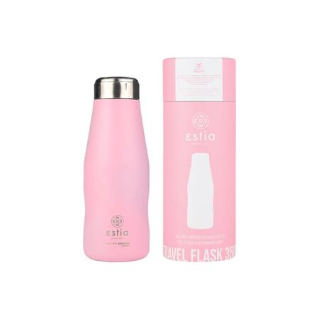 Estia Save The Aegean Θερμός Travel Flask Blossom Rose 350ml