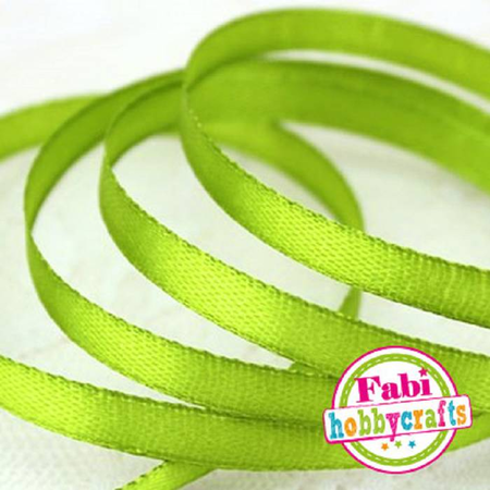 Fabi Κορδέλα Σατέν 6mm x 50y Λαχανί