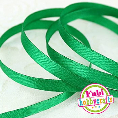 Fabi Κορδέλα Σατέν 6mm x 50y Πράσινη