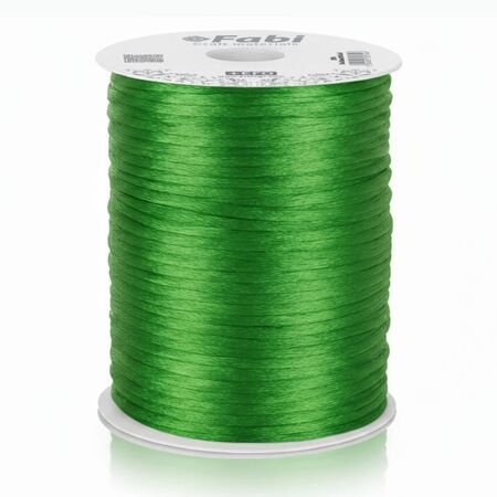Fabi Κορδόνι Σατέν Ποντικοουρά Πράσινο 2mm x 50y